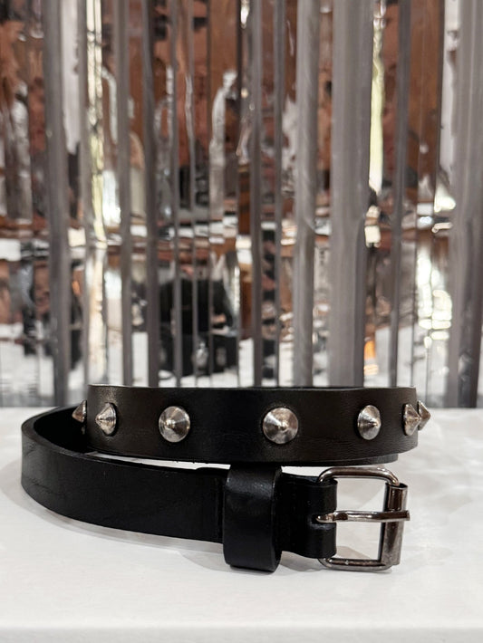 ★SPIKE LEATHER BELT★
